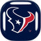 NFL Houston Texans Large Logo Galaxy Buds Live Skin
